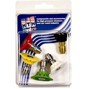 MTM HYDRO STAINLESS STEEL 5 PACK OF 3.0 QC NOZZLES