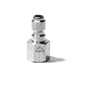 MTM Hydro Stainless Steel 1/4″ QC Female Plug