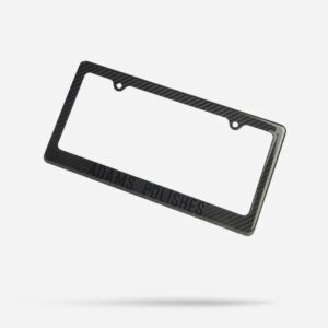 Adam’s Carbon Fiber License Plate Frame