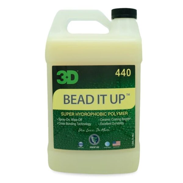 3D BEAD IT UP – Super Hydrophobic Polymer Sealant