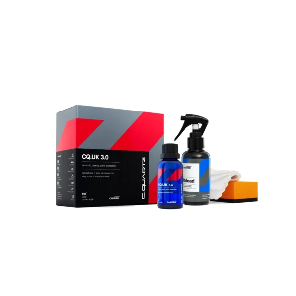 CarPro CQuartz UK 3.0 Ceramic Coating 30ml Kit with Reload